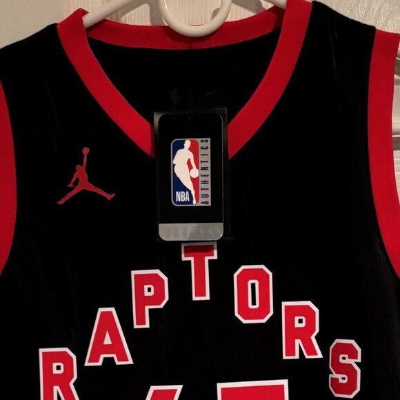 Youth Nike Pascal Siakam #43 Black/Red Toronto Raptors 20/21 Swingman NBA Jersey - Picture 4 of 4